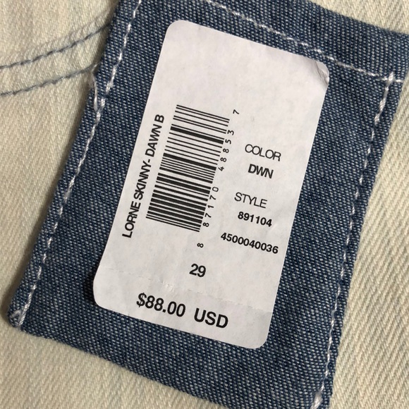 NWT! QSD Deep Indigo Lorne Skinny Jeans 👖 Size 29 - Picture 6 of 7